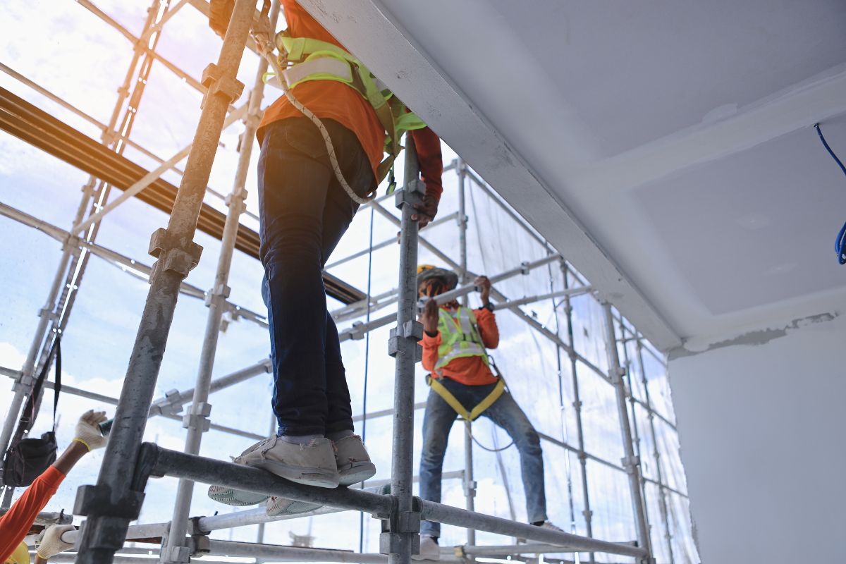 Double Width Scaffolding