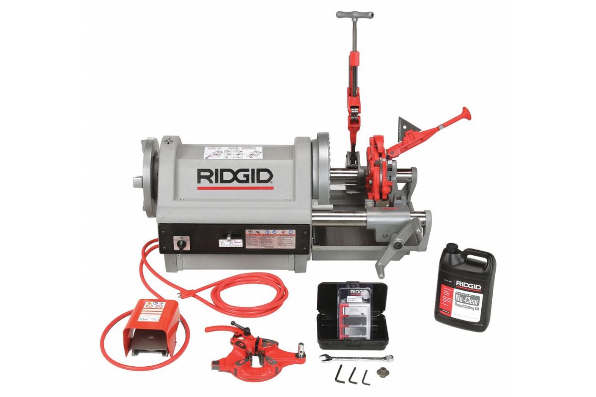 Ridgid Thread Machine
